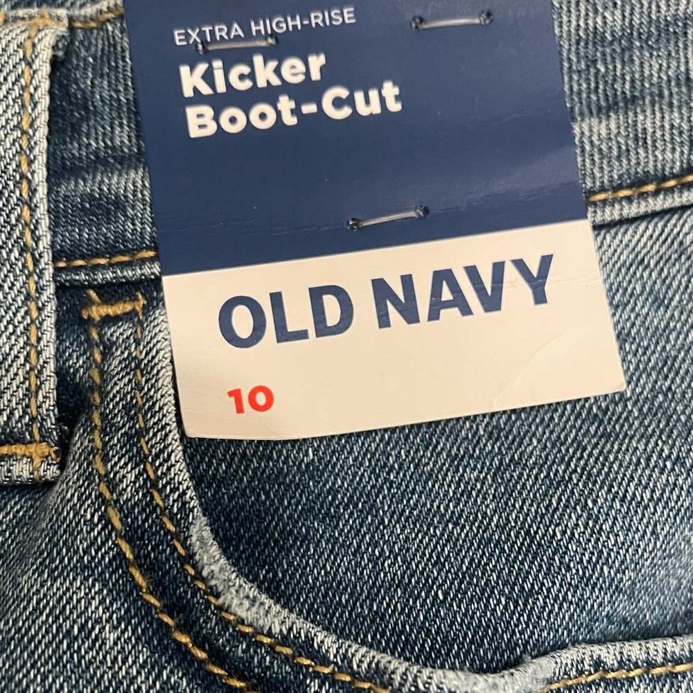 NWT Old Navy High Waist Kicker Boot-Cut Jeans